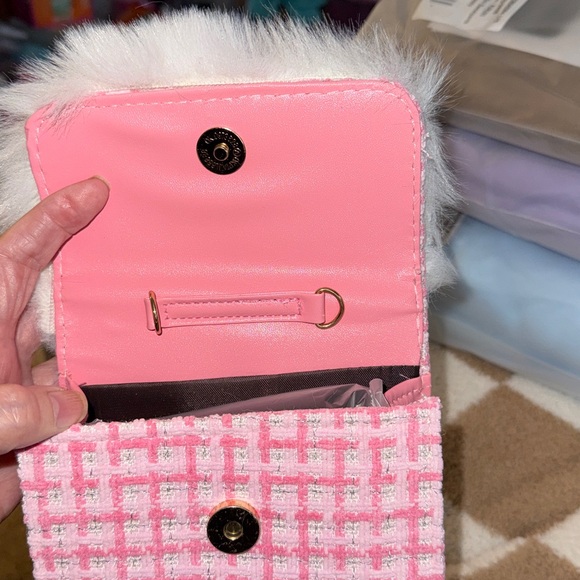 Labubu Purse 2Way Mini Bag in PINK - Picture 6 of 7